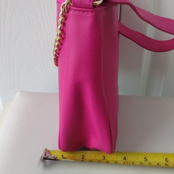 Juicy Couture Hot Pink Chain Shoulder Bag - Picture 7 of 16
